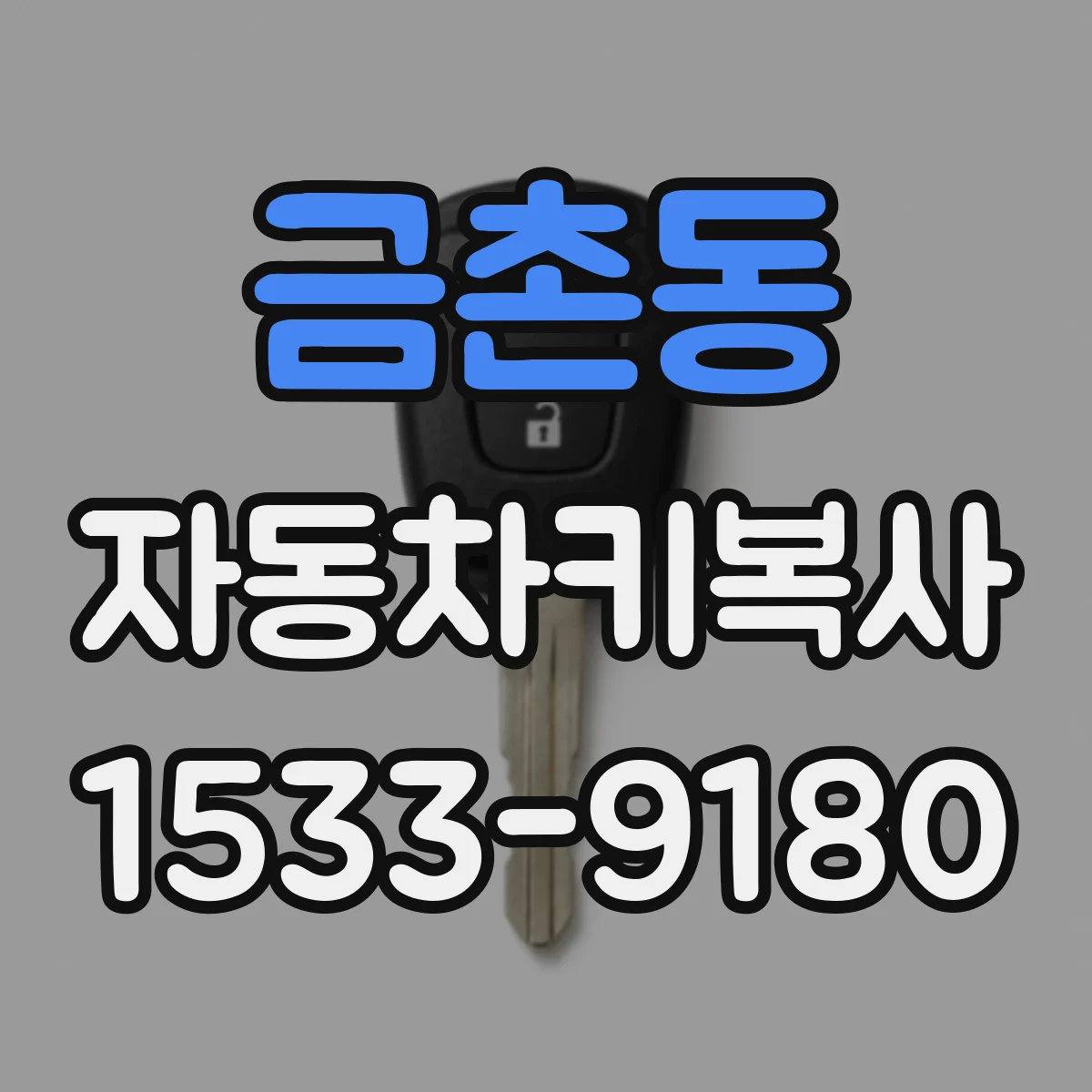 금촌동 자동차키복사