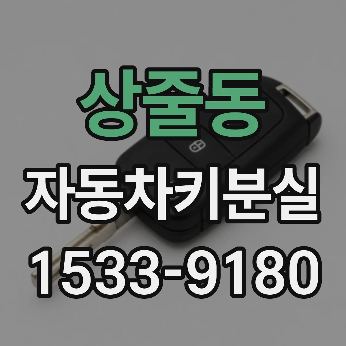 상줄동 자동차키분실