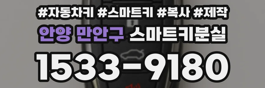 안양 만안구 스마트키분실