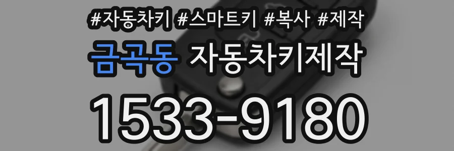 금곡동 자동차키제작