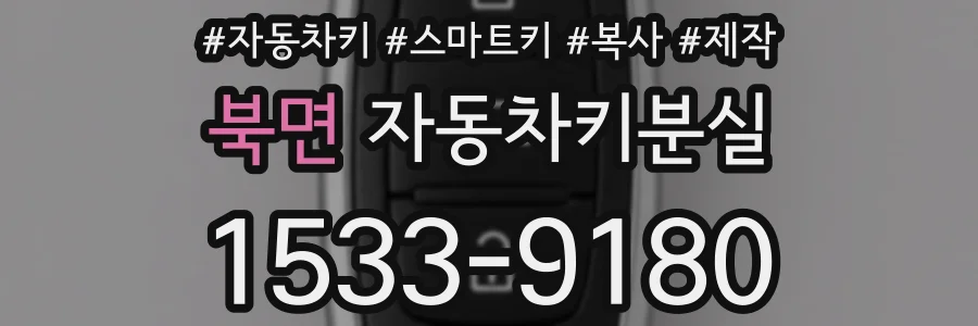 북면 자동차키분실