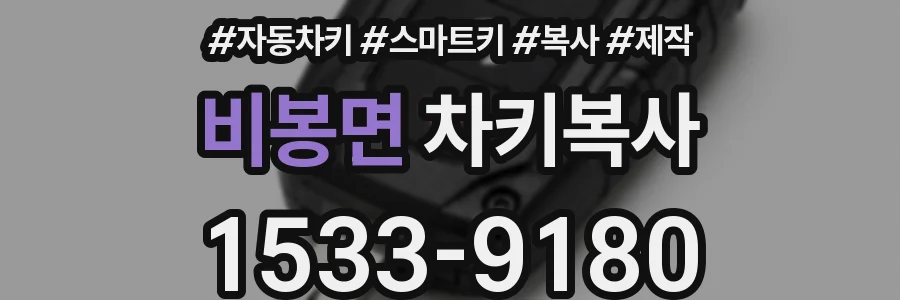 비봉면 차키복사