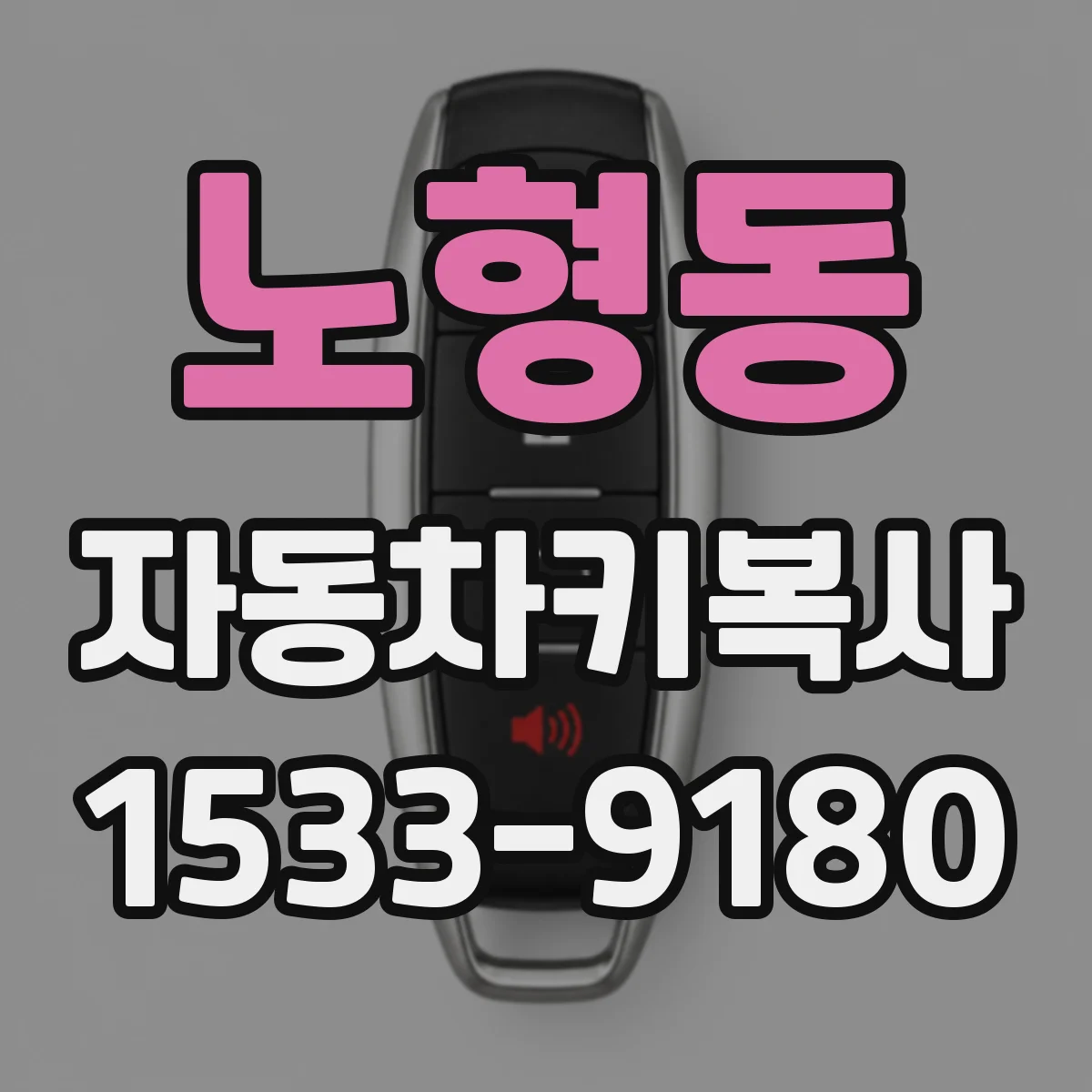 노형동 자동차키복사