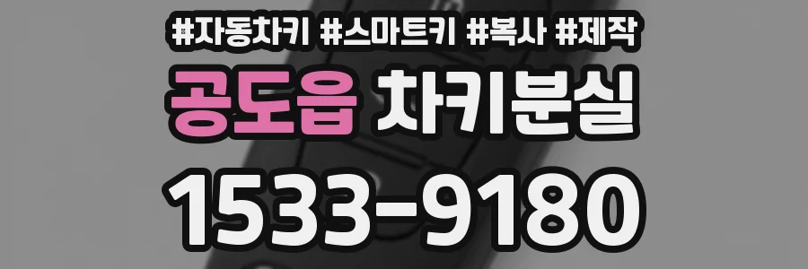 공도읍 차키분실