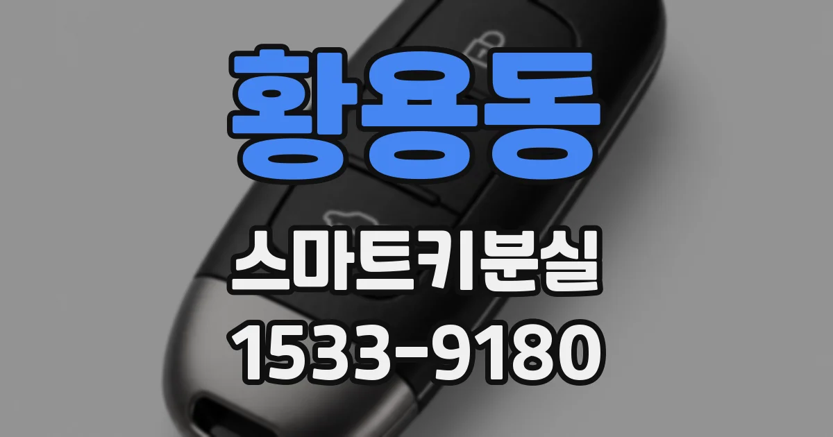 황용동 스마트키분실