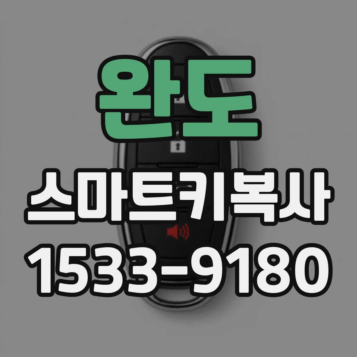 완도 스마트키복사