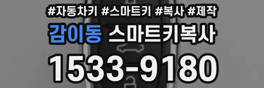 감이동 스마트키복사