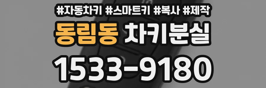 동림동 차키분실