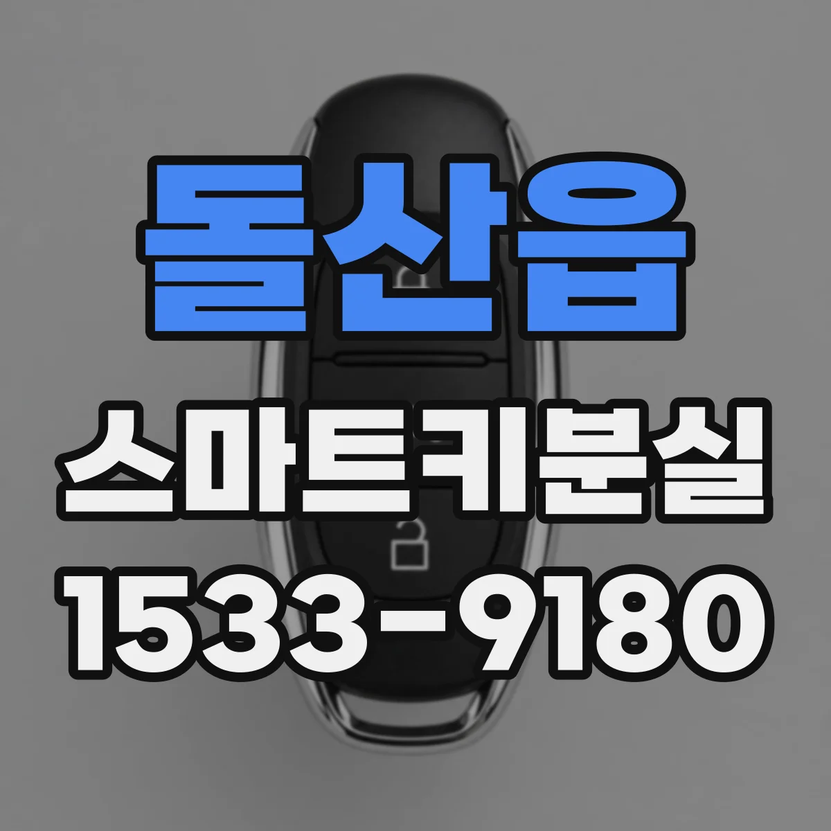 돌산읍 스마트키분실