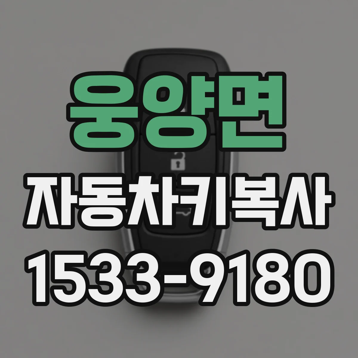 웅양면 자동차키복사