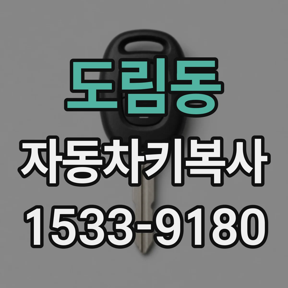 도림동 자동차키복사
