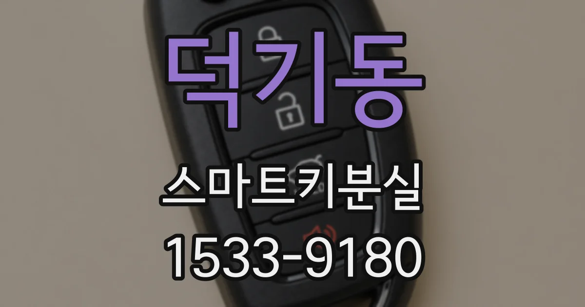 덕기동 스마트키분실