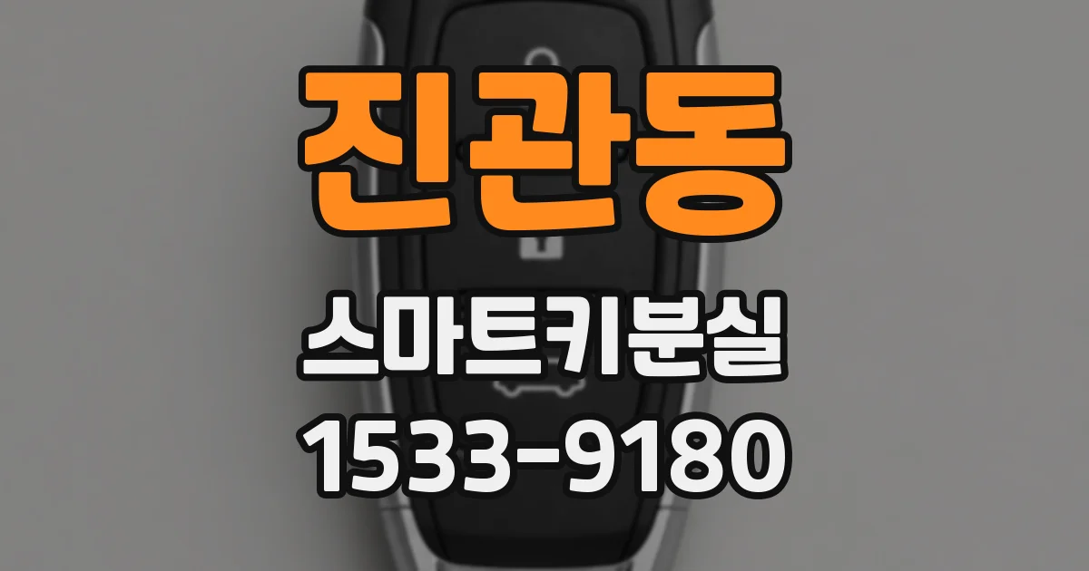 진관동 스마트키분실