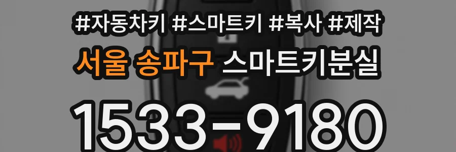 서울 송파구 스마트키분실