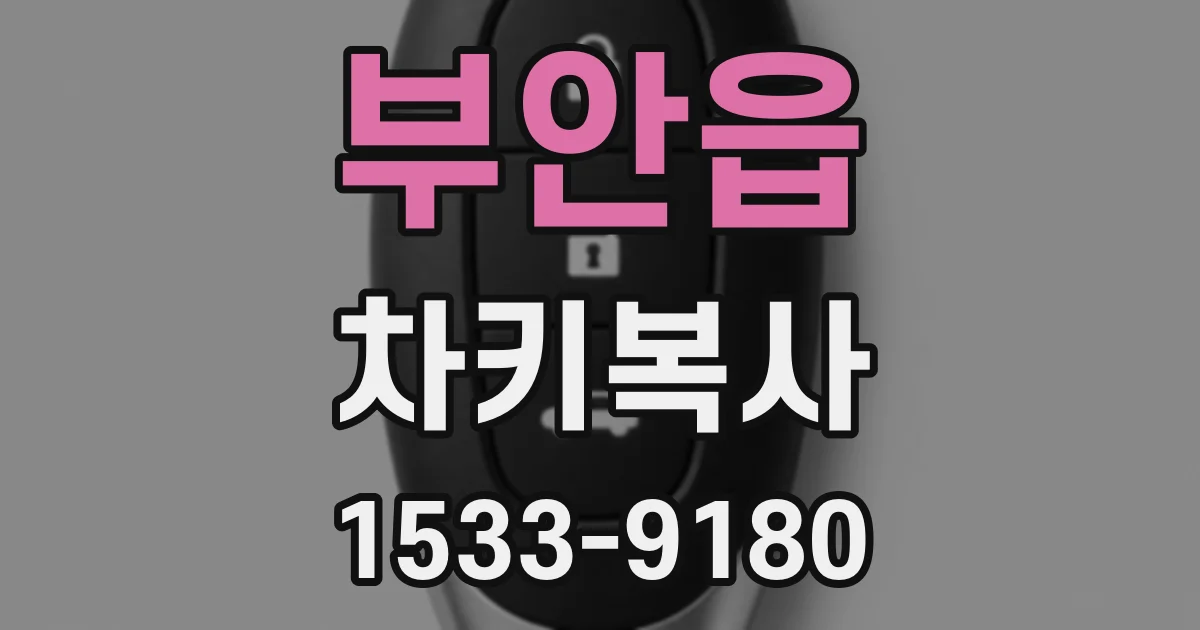 부안읍 차키복사