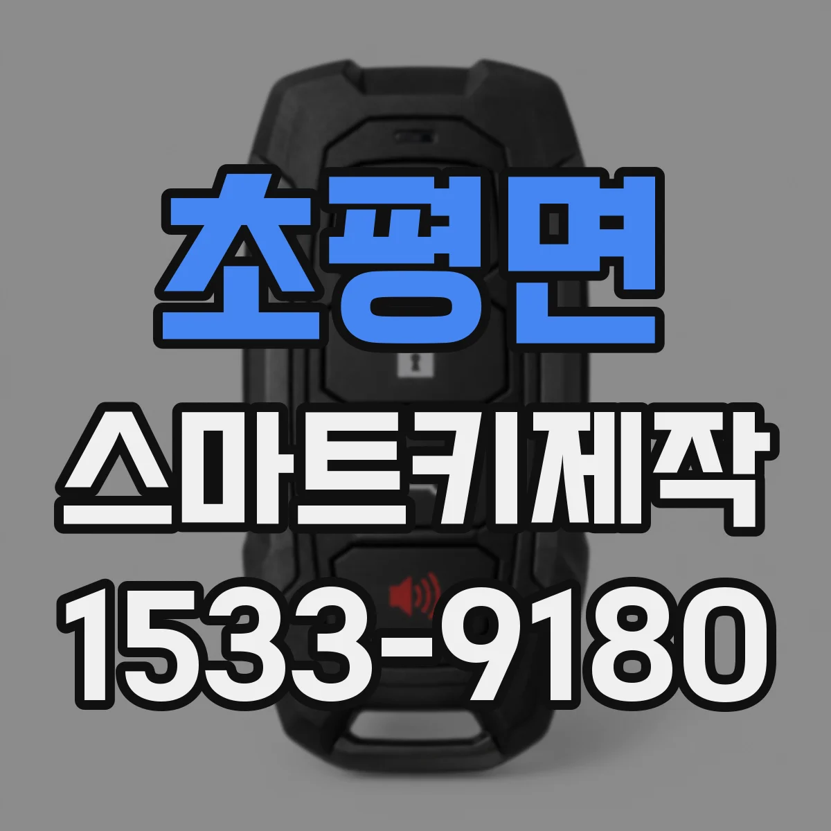 초평면 스마트키제작