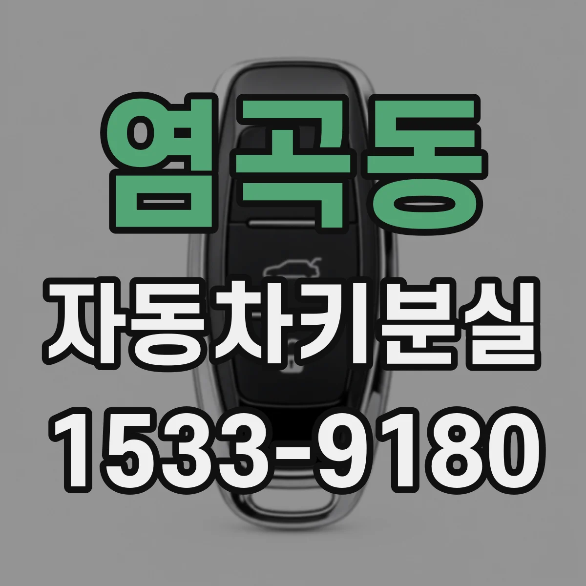 염곡동 자동차키분실