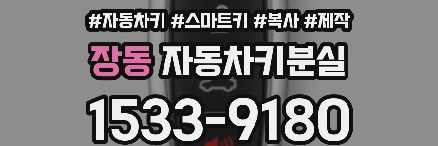장동 자동차키분실