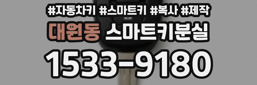 대원동 스마트키분실