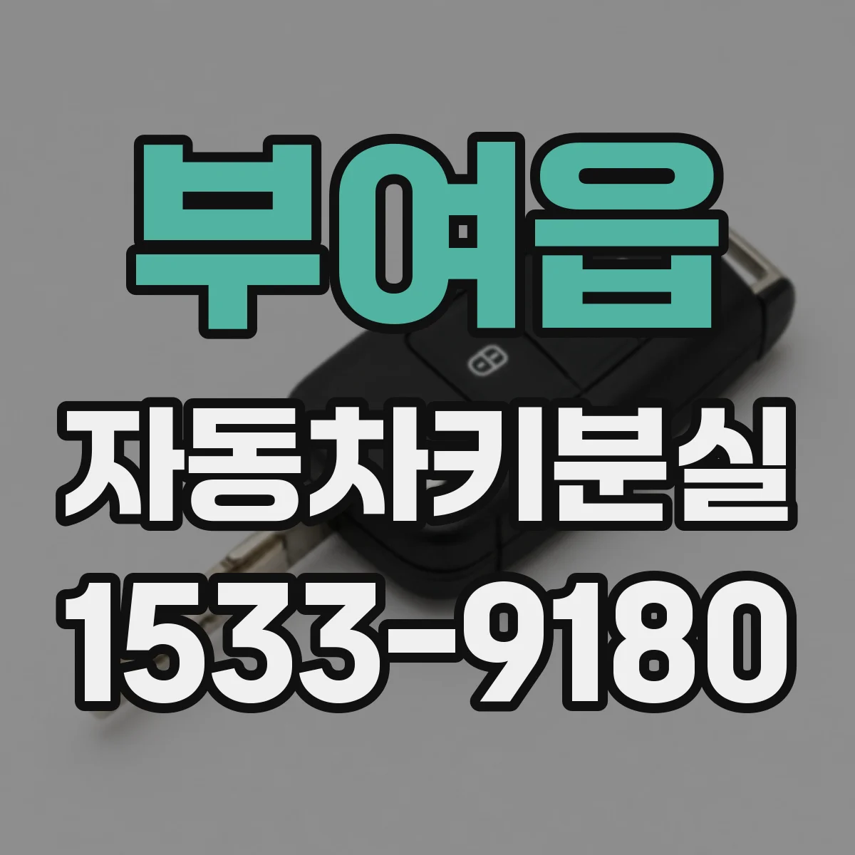 부여읍 자동차키분실