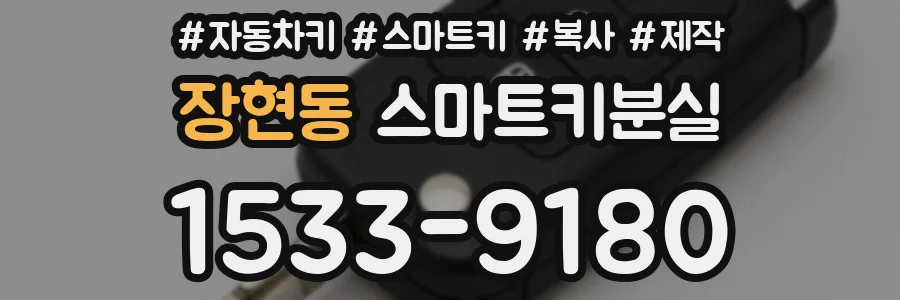 장현동 스마트키분실