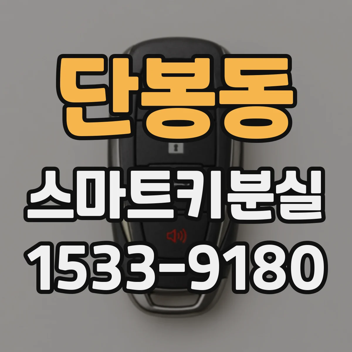 단봉동 스마트키분실