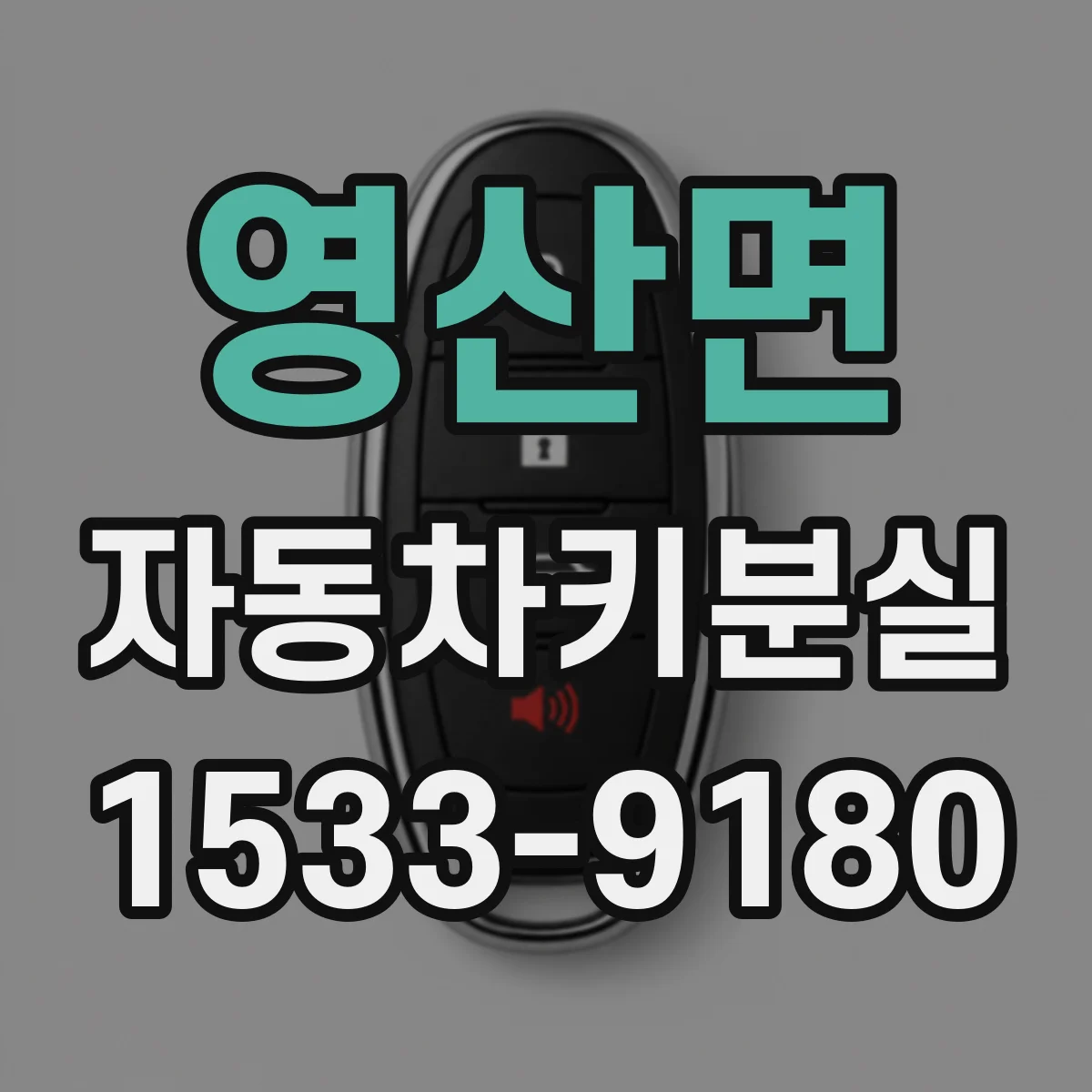 영산면 자동차키분실