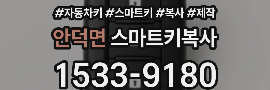 안덕면 스마트키복사