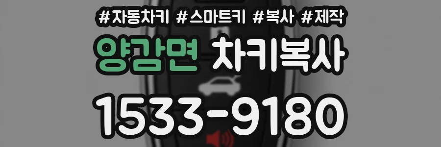 양감면 차키복사