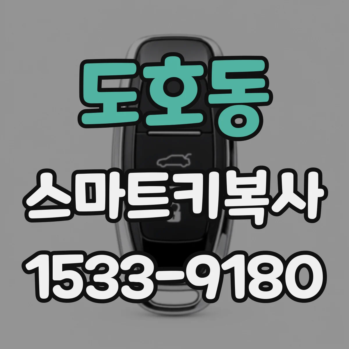 도호동 스마트키복사
