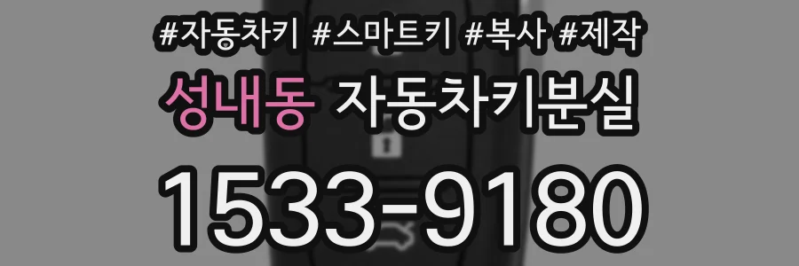 성내동 자동차키분실