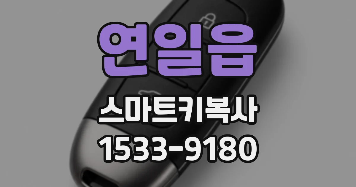 연일읍 스마트키복사