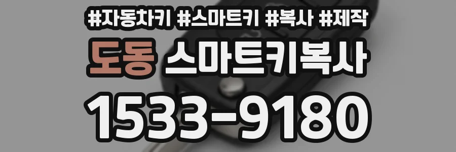 도동 스마트키복사