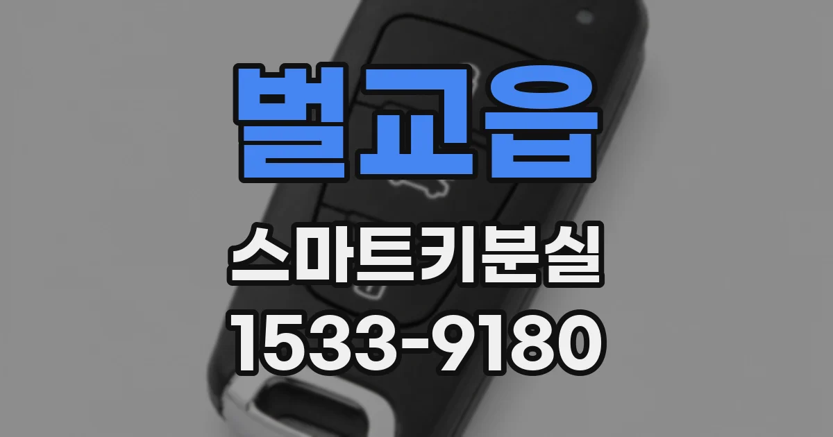 벌교읍 스마트키분실