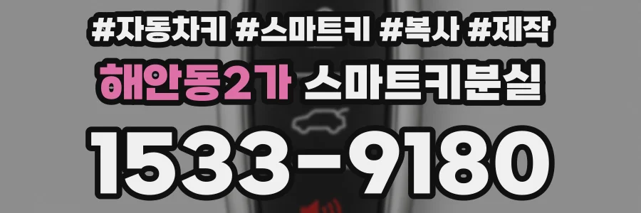 해안동2가 스마트키분실
