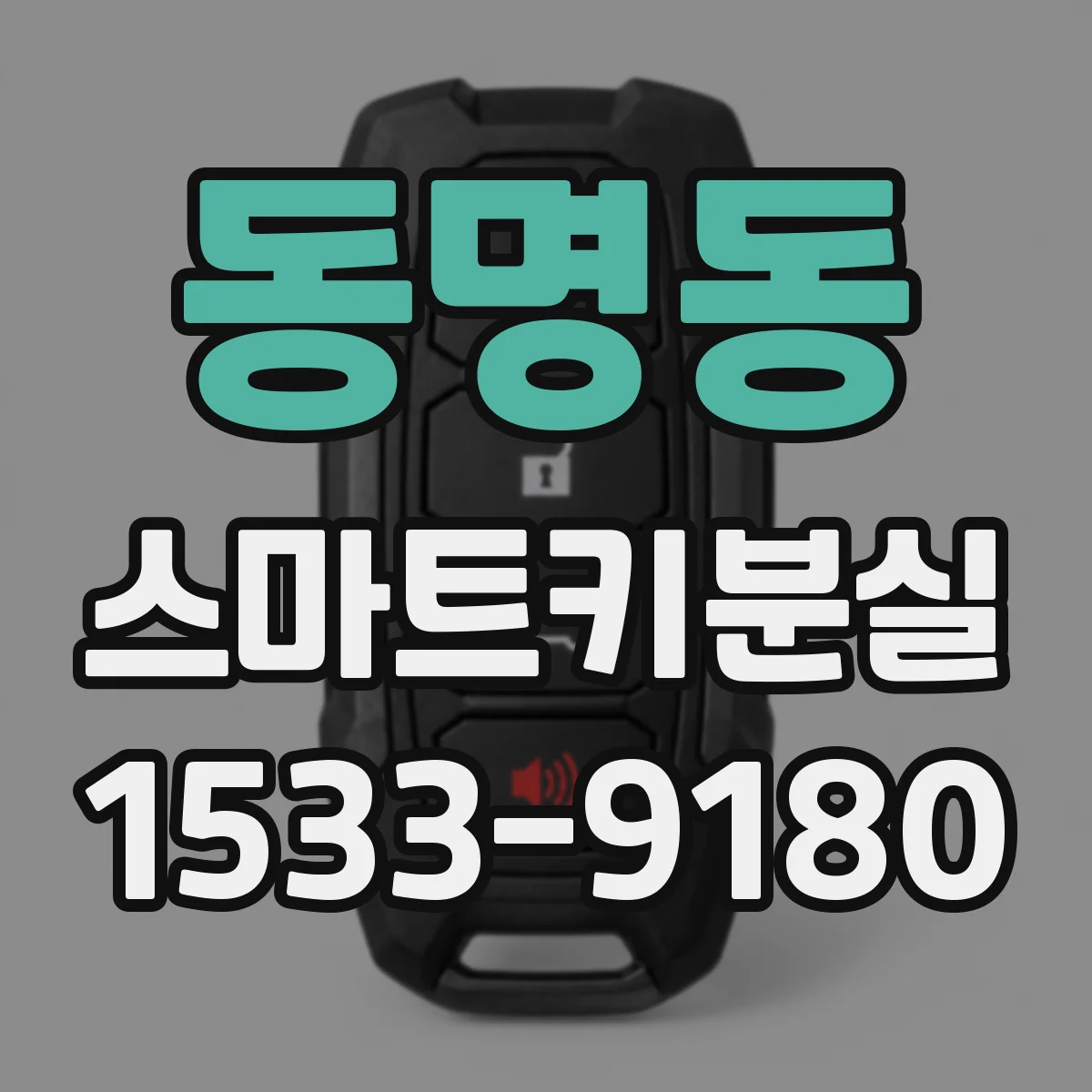 동명동 스마트키분실