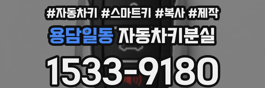 용담일동 자동차키분실