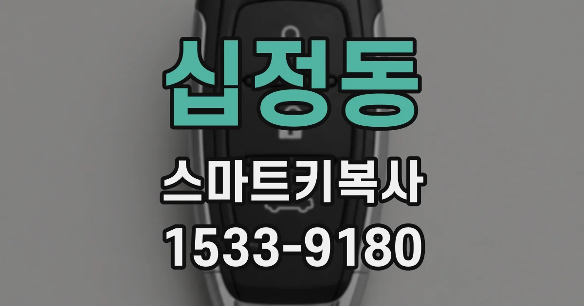십정동 스마트키복사