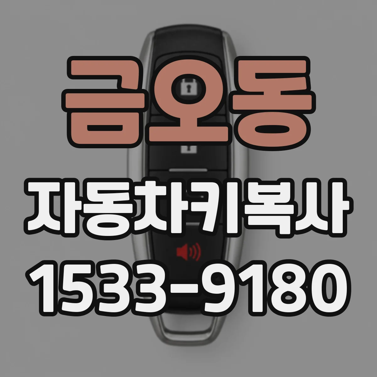금오동 자동차키복사