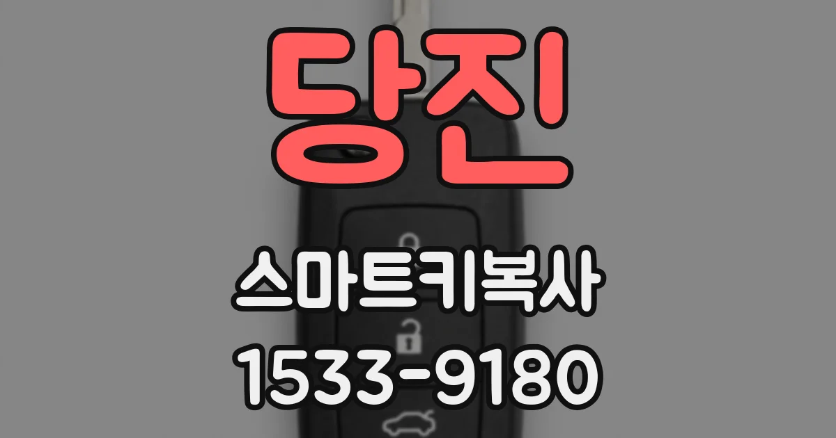당진 스마트키복사