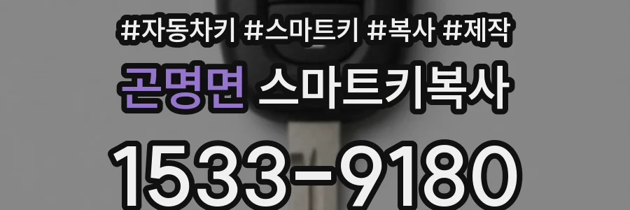 곤명면 스마트키복사