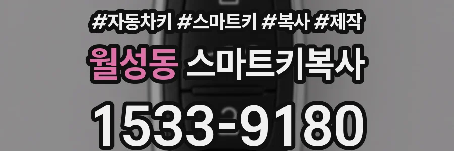 월성동 스마트키복사