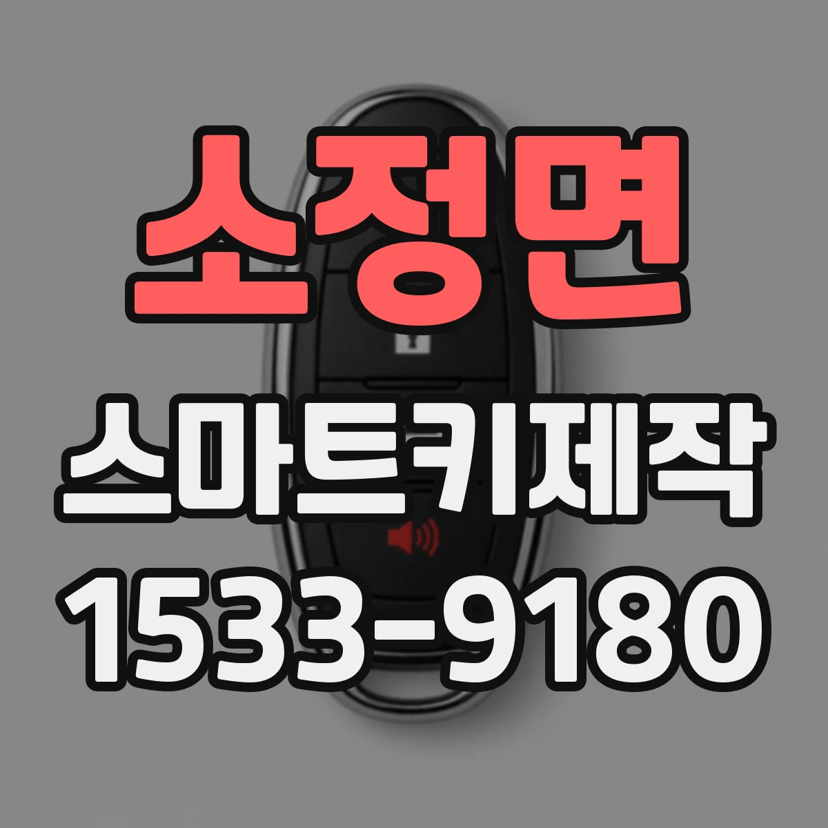 소정면 스마트키제작