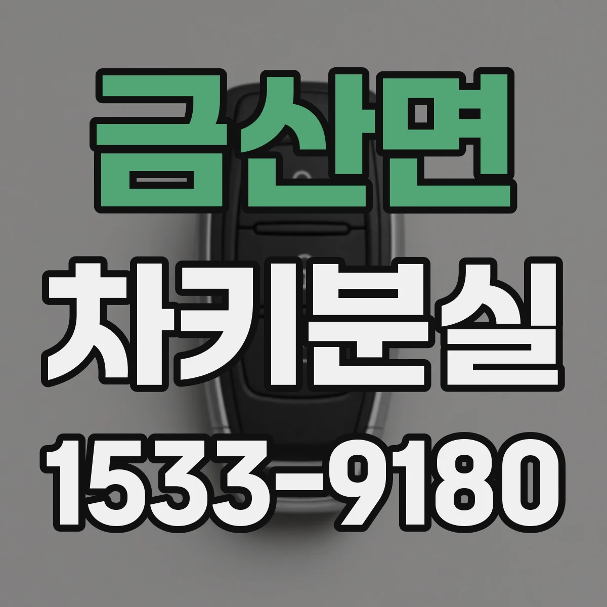금산면 차키분실
