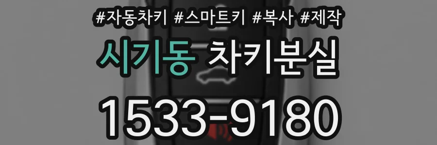 시기동 차키분실