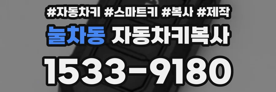 눌차동 자동차키복사