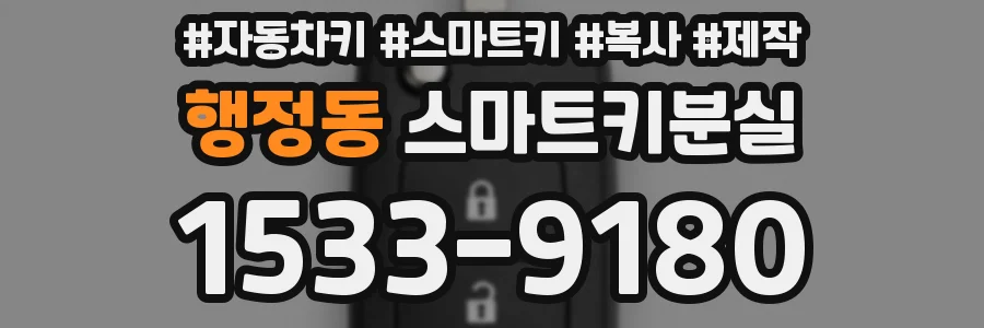 행정동 스마트키분실