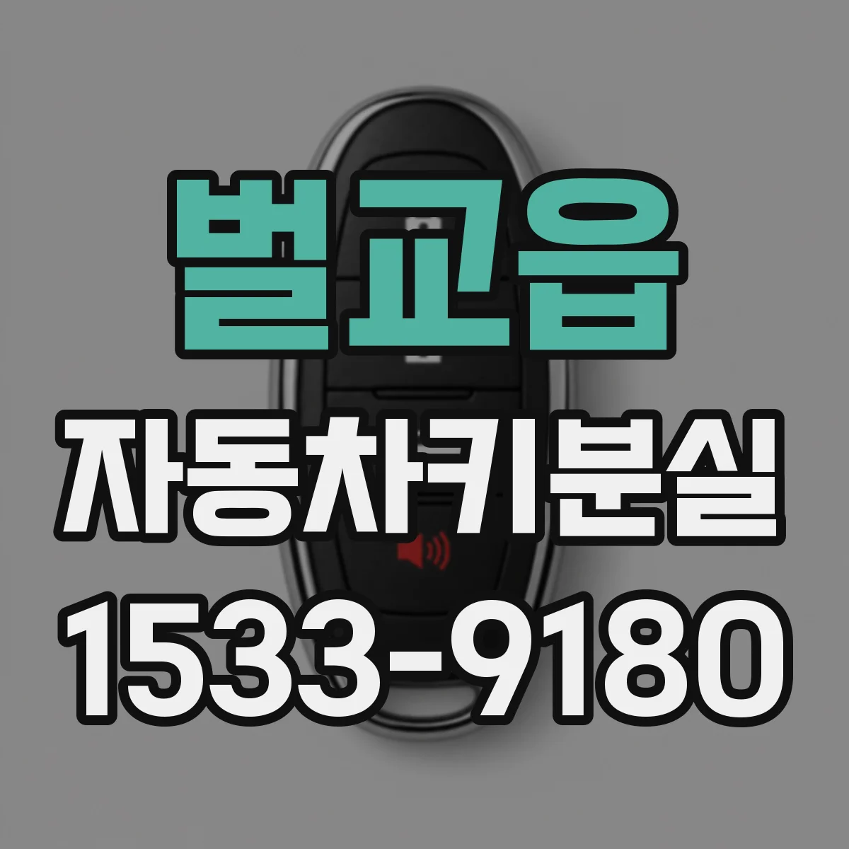 벌교읍 자동차키분실