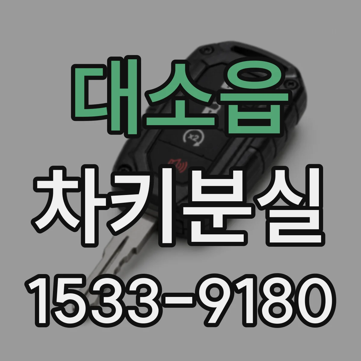 대소읍 차키분실