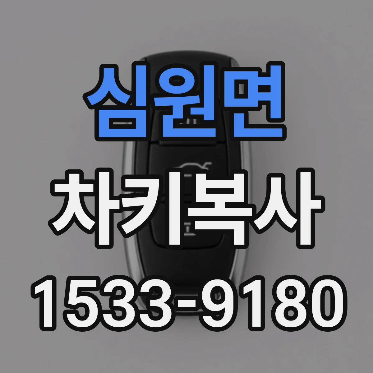 심원면 차키복사